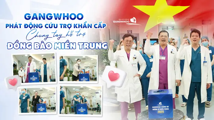 gangwhoo phat dong cuu tro khan cap chung tay ho tro dong bao vung lu