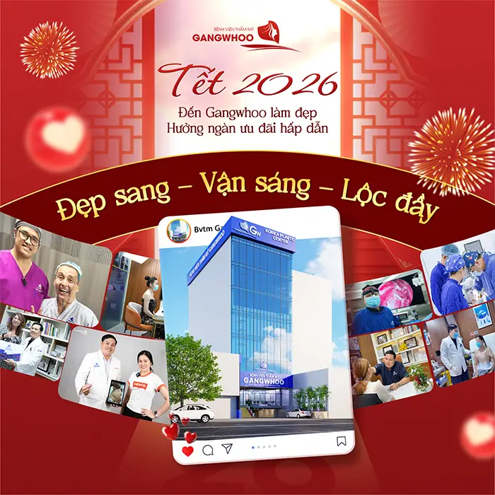 Gangwhoo Thông Báo Lịch Làm Việc Tết 2026: Mở Ra Cơ Hội Làm Đẹp Cuối Năm Nhiều Ưu Đãi Lớn