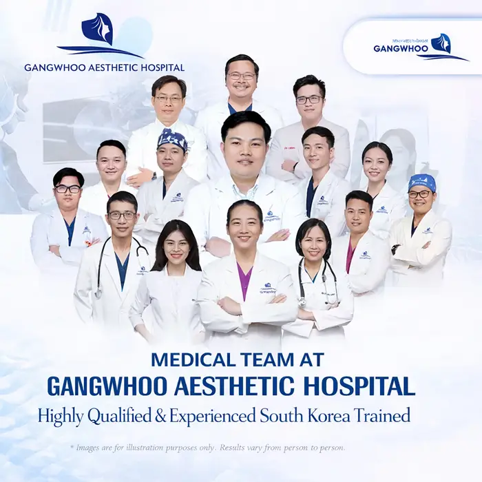 GCA Perle Breast Augmentation – Natural Beauty with Long-Term Safety 7 The medical team at Gangwhoo Cosmetic Hospital is highly skilled and experienced in breast aesthetics.