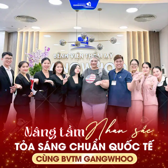 Khách hàng Quốc tế thường xuyên chọn Gangwhoo để làm đẹp