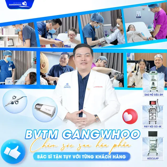 Bác sĩ Gangwhoo luôn chăm sóc tận tụy với từng khách hàng