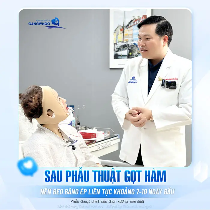 Gọt Hàm Bao Lâu Thì Tháo Băng? Hướng Dẫn Chăm Sóc