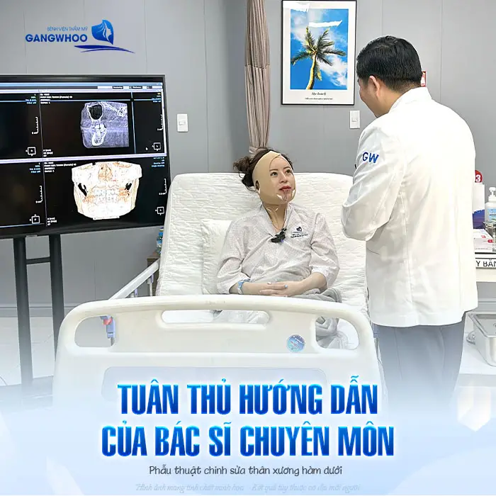 Gọt Hàm Bao Lâu Thì Tháo Băng? Hướng Dẫn Chăm Sóc