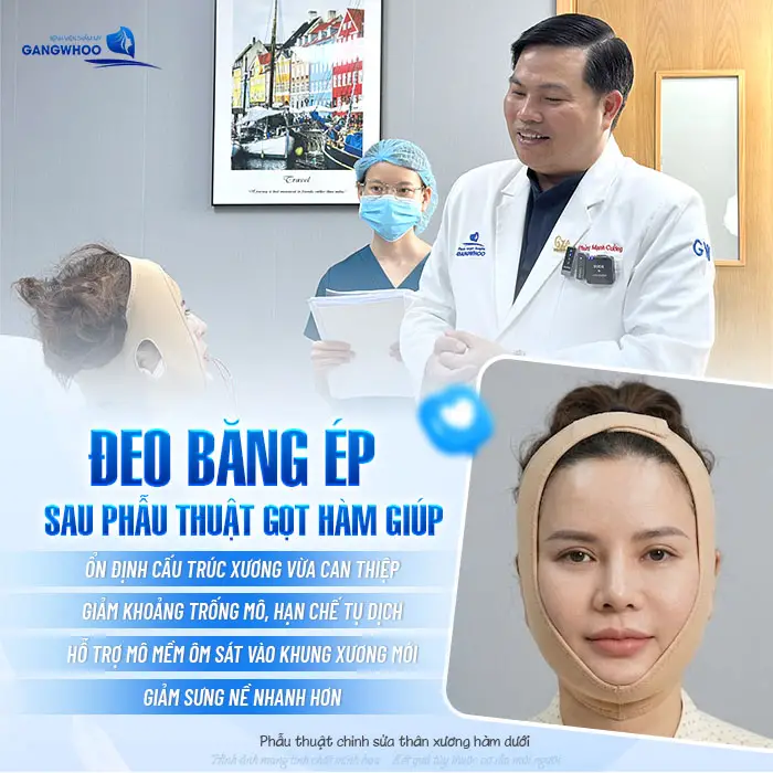 Gọt Hàm Bao Lâu Thì Tháo Băng? Hướng Dẫn Chăm Sóc