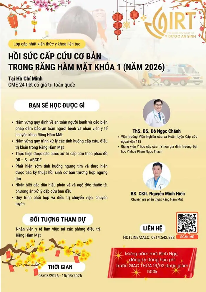 bác sĩ tham gia giảng dạy trong chương trình CME