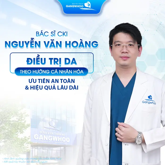 Bác sĩ CKI Nguyễn Văn Hoàng điều trị da theo hướng cá nhân hóa ưu tiên an toàn và hiệu quả thẩm mỹ dài lâu