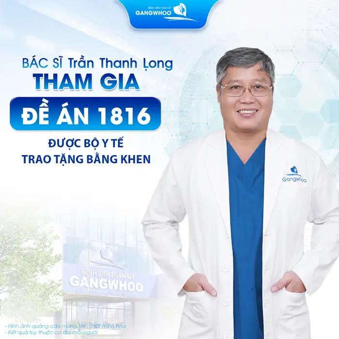 Bác sĩ Trần Thanh Long tham gia đề án 1816 được Bộ Y tế trao tặng bằng khen 