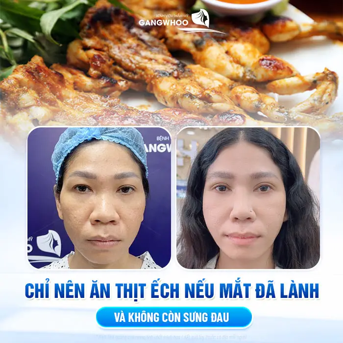 cat mi mat an thit ech duoc khong 1