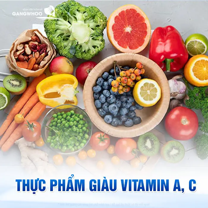 Hãy ăn nhiều thực phẩm giàu vitamin A, C sau phẫu thuật