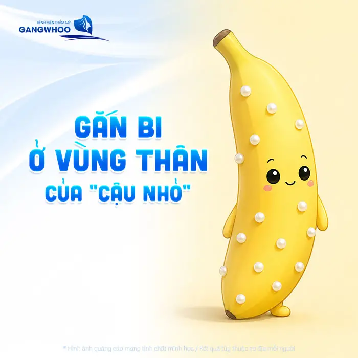 Gắn bi ở vùng thân của "cậu nhỏ"