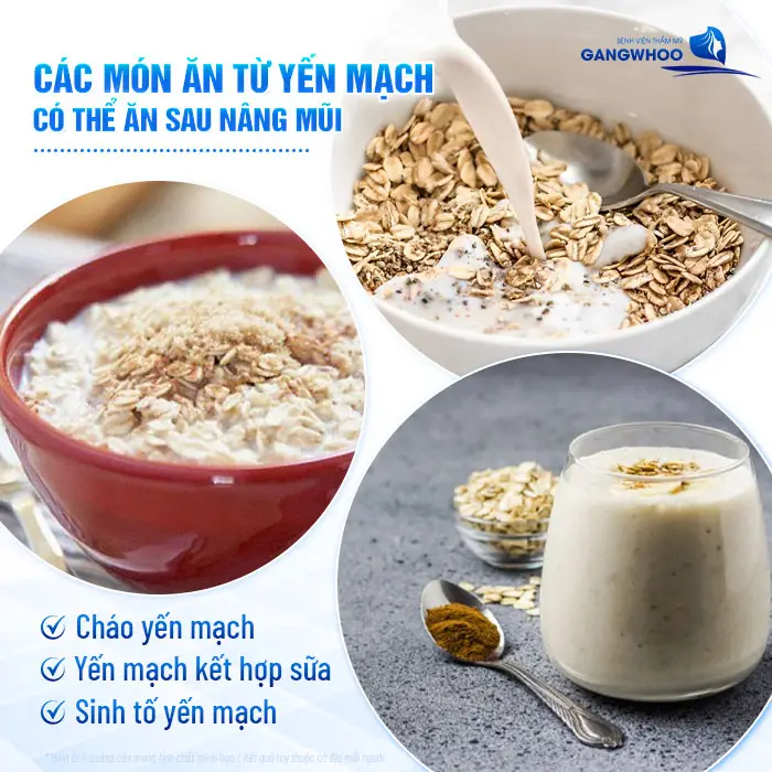 Nâng Mũi Ăn Yến Mạch Được Không? Bác Sĩ Trần Kim Thạch Giải Đáp