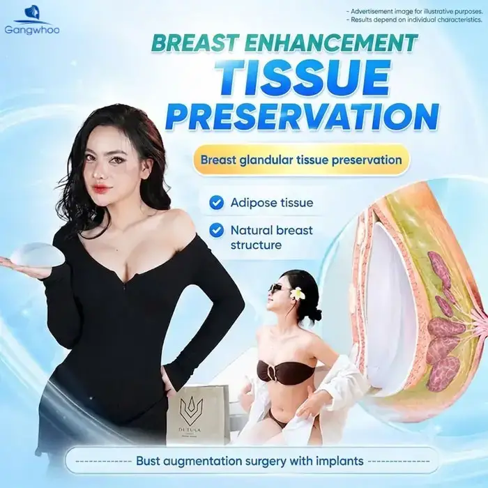 breast augmentation with tissue preservation 6