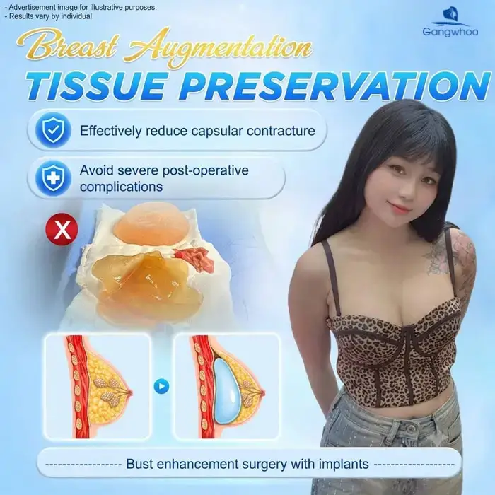 breast augmentation with tissue preservation 7