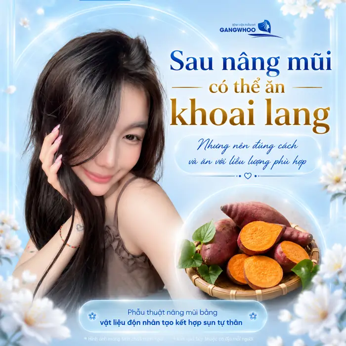 Nâng Mũi Có Ăn Được Khoai Lang Không? Những Lưu Ý Quan Trọng 1 Nâng Mũi Có Ăn Được Khoai Lang Không? Những Lưu Ý Quan Trọng
