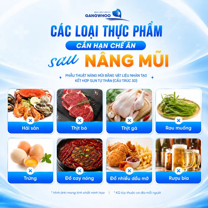 Nâng Mũi Ăn Thơm Được Không? Phải Kiêng Bao Lâu?