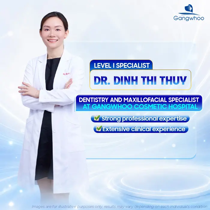 Dr. Dinh Thi Thuy, Specialist Level I in Odonto-Stomatology – Head of the Department of Dentistry and Maxillofacial Surgery 3 bs dinh thi thuy en 2 1