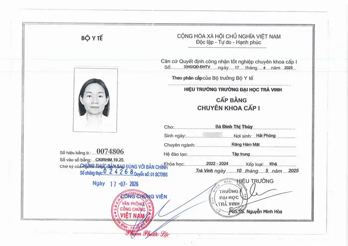 chuyen khoa i