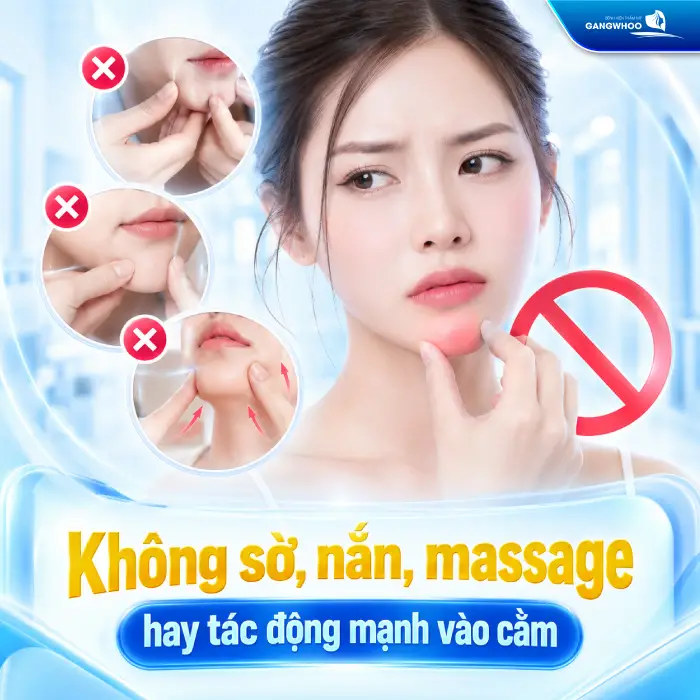 Độn Cằm Kiêng Ăn Gì? Kiêng Bao Lâu Để Nhanh Lành?