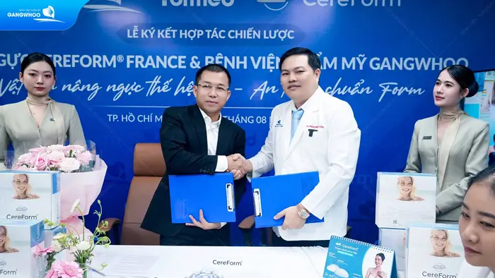 Gangwhoo và CereForm Ký Kết Hợp Tác Mang Dòng Túi NgựcTừ Pháp Đến Khách Hàng 3 gangwhoo va cereform ky ket hop tac 8