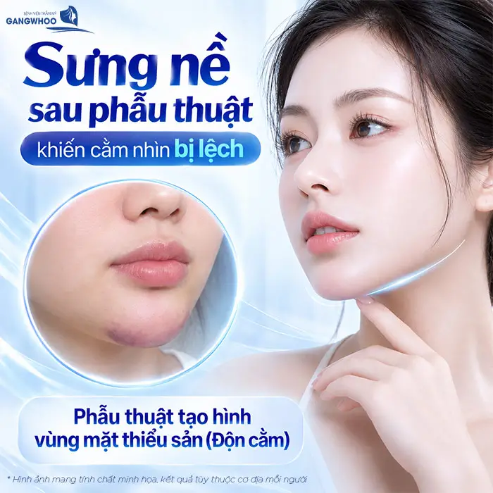 Độn Cằm Bị Lệch Phải Làm Sao? Nguyên Nhân Và Cách Khắc Phục An Toàn