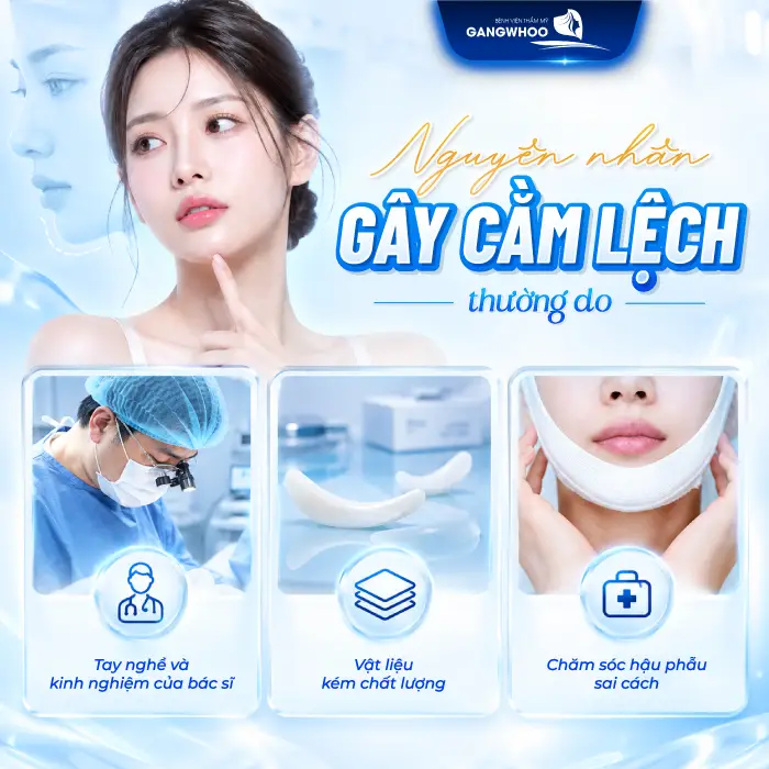 Độn Cằm Bị Lệch Phải Làm Sao? Nguyên Nhân Và Cách Khắc Phục An Toàn
