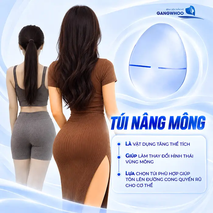 4 Loại Túi Nâng Mông Phổ Biến Hiện Nay